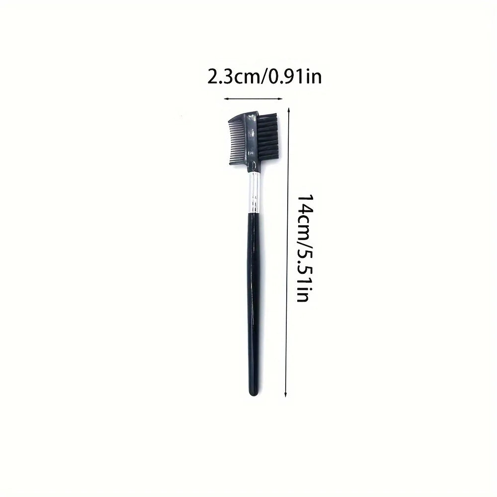 2Pcs Pet Eye Comb Double-Sided Dog Tear Stain Remover Brush Dual-Head Eyebrow Comb Brow Tool Shaping Brush