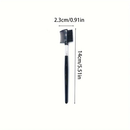 2Pcs Pet Eye Comb Double-Sided Dog Tear Stain Remover Brush Dual-Head Eyebrow Comb Brow Tool Shaping Brush